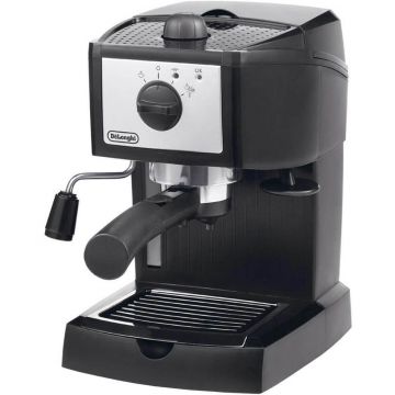 Espressor manual DeLonghi EC 153.B, 1050 W, 1 L, 15 bar, Negru