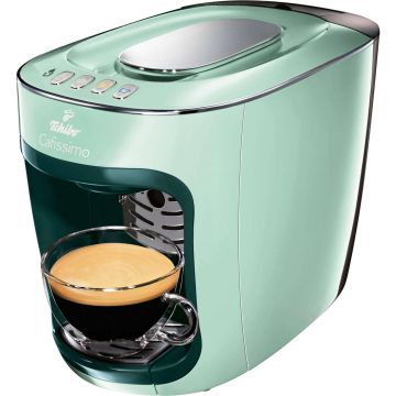 Espressor Tchibo Cafissimo mini Frosted Green, 1500 W, 0.6 L, 15 bar, Verde