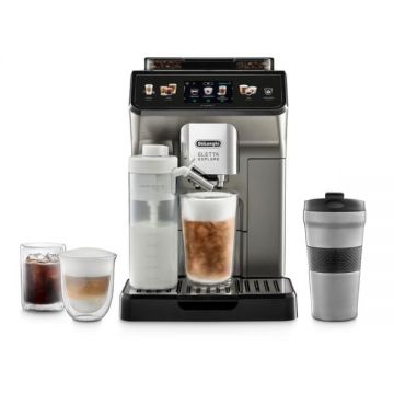 Espressor automat DE LONGHI Eletta Explore ECAM 450.86.T, 1.8l, 1450W, 19 bar, argintiu