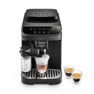 Espressor automat De'Longhi Magnifica Evo ECAM 290.51.B, Carafa pentru lapte, Sistem LatteCrema, Rasnita cu 13 setari, 1,8l, 15 bar, 1450 W (Negru)