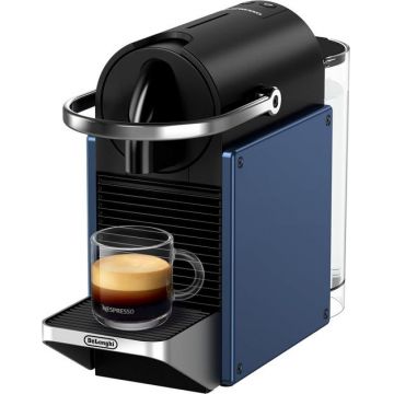 Espressor automat De’Longhi Nespresso EN 127.BL Pixie, 1260 W, 19 bar, Controlul temperaturii, Oprire automata (Albastru)