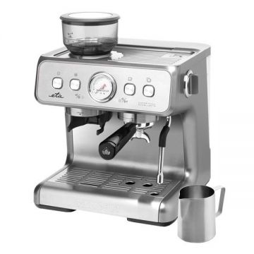 Espressor automat Eta7181 90000, 1550 W, otel inoxidabil, 15 bari, dispozitiv spumare