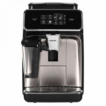 Espressor automat Philips Series 2300 EP2336, 1500 W, 1.8 l, 15 bar, 12 trepte macinare (Negru/Crom)