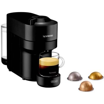 Espressor Automat Vertuo Pop ENV90.B cu Capsule Rezevor Apa 0.6L 1260W Negru