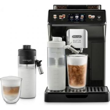 Espressor cafea automat De'Longhi Eletta Explore ECAM 450.65.G, 1450 W, 1.8 L, 19 bar (Negru)