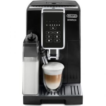 Espressor Cafea Automat Dinamica ECAM 350.50.B 1450W 1.8l 15xBari Carafa Lapte cu Sistem LatteCrema Negru