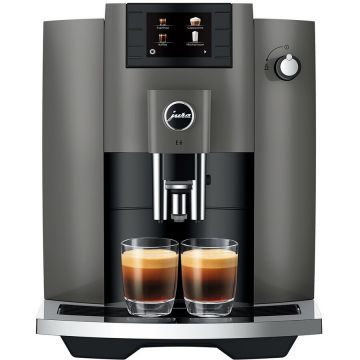 Espressor Cafea E6 Inox 1450W 1.9L Gri Inchis