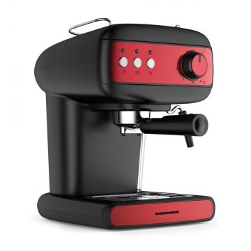 Espressor cafea HEM-1100BKRD 850W 1.2 litri 15 bar Negru / Rosu