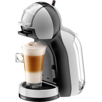 Espressor cu capsule KRUPS Nescafe Dolce Gusto Mini Me KP123B10, 1500 W, 15 bar, Oprire automata bautura, Negru/Gri