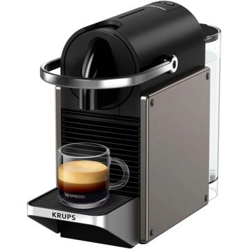 Espressor cu capsule Krups XN306T10, Pixie Titan, 1260 W, 19 Bar, 0.7 L