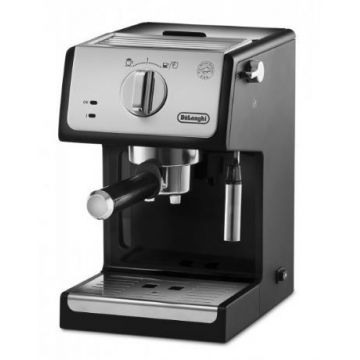 Espressor cu pompa Delonghi ECP 33.21, 1.1 L, 1100 W (Negru/Argintiu)