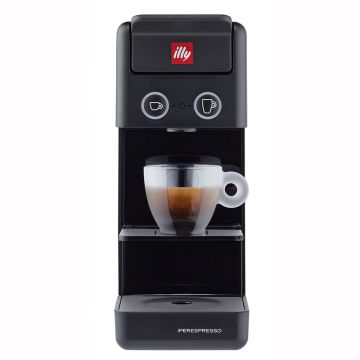 Espressor de cafea Illy Francis-Francis! Y3.3, 0.75 l, capsule, Negru + 14 capsule IPSO, 850W, 19bar