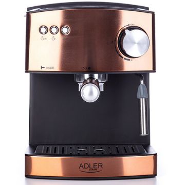 Espressor Manual AD4404CR 1.6L 15 Bar 850W Negru/Aramiu