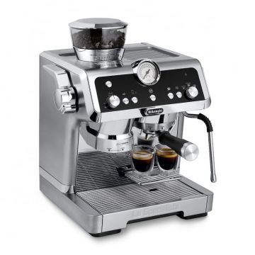 Espressor manual DE, LONGHI LA SPECIALISTA PRESTIGIO EC 9355.M, 1450W, 19 bari, 2l, Argintiu