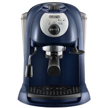 Espressor Manual EC191CD 1100W 15bari 1l Sistem Crema Disco Albastru Inchis