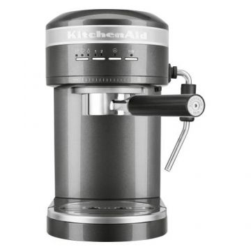 Espressor manual KitchenAid Artisan 5KES6503EMS, 1470W, 1.4 L (Argintiu)