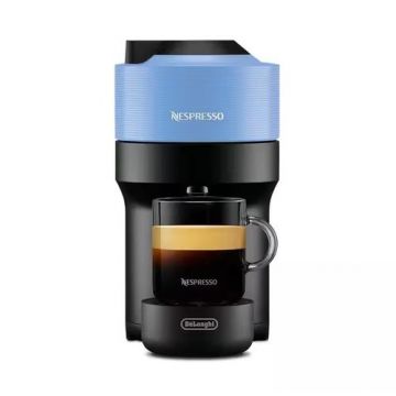 Espressor Nespresso De'Longhi Vertuo Pop ENV90.A, 1260W, Centrifusion™, Conectare la telefon, 0.6L (Albastru)