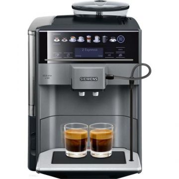 Espressor Siemens TE651209RW, 1500 W, 1.7 L (Negru/Argintiu)