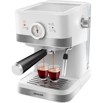 Sencor SES 1720WH Espresso - Aparat de cafea cu pârghie