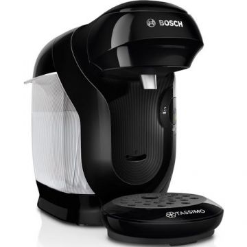 Espressor automat cu capsule BOSCH TASSIMO STYLE TAS112E, 1400 W, 8 bauturi, 0.7 l (Negru)