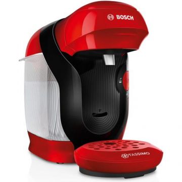 Espressor automat cu capsule BOSCH TASSIMO STYLE TAS113E, 1400 W, 8 bauturi, 0.7 l (Rosu)