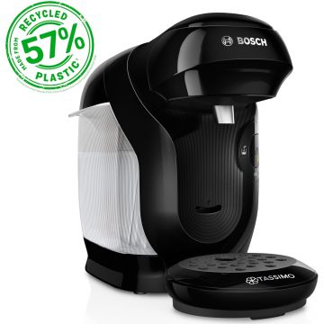 Espressor Bosch Tassimo Style TAS112E, 1400 W, 0.7l, Sistem decalcifiere, Negru