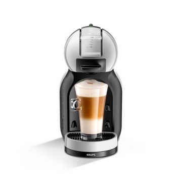 Espressor cu capsule Krups Nescafe® Dolce Gusto® Mini Me KP123B10, 15 bari, 1500 W, Rezervor 0.8 L (Gri/Negru)