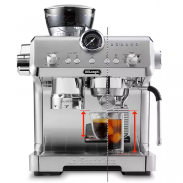 Espressor manual De’Longhi La Specialista Opera Cold Brew EC9555.M, 2 l, 1550 W, 19 bar (Inox)